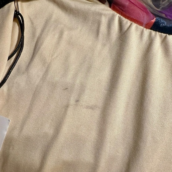 NWT Kourt Mockneck Floral Velvet Burnout Bodycon Dress Size Medium - Picture 8 of 16